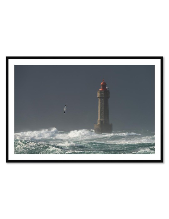 Phare de la Jument - Tempête Eunice – Mathieu Rivrin