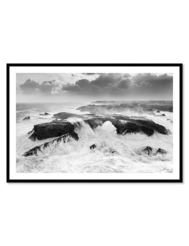 Phare des Poulains N&B 2 - Belle-Ile-en-mer – Mathieu Rivrin