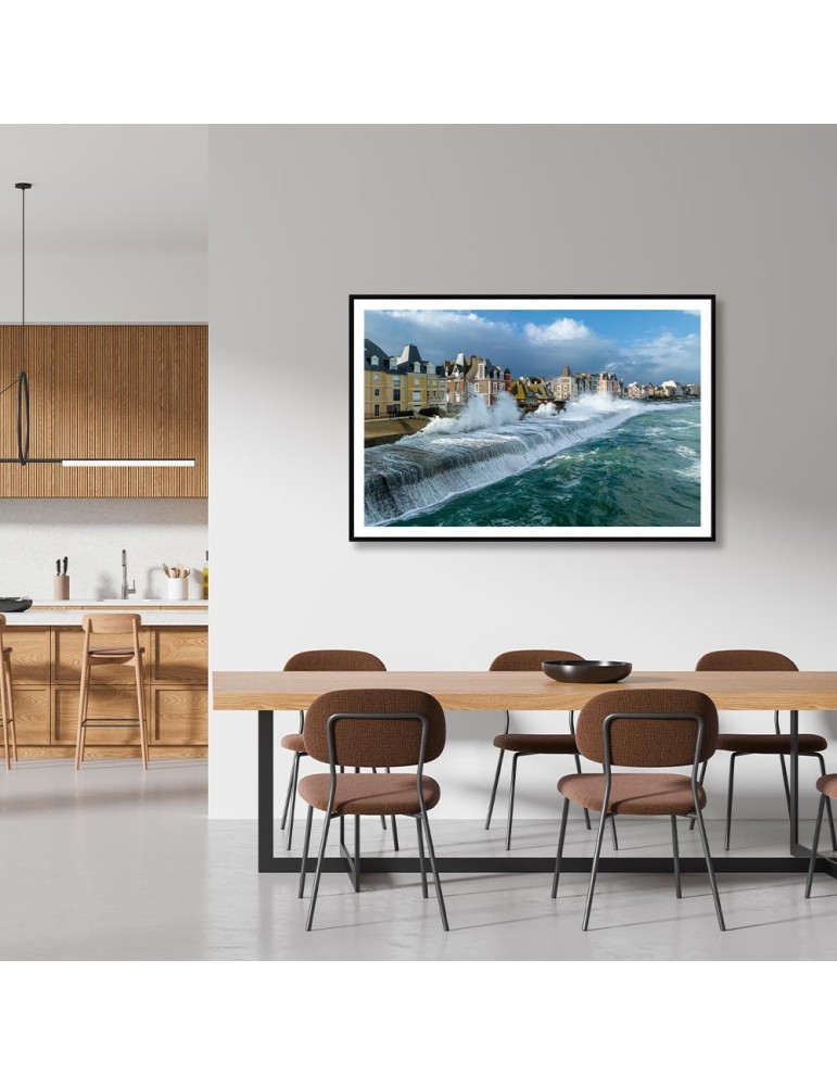 Grandes marées 2 - Saint-Malo – Mathieu Rivrin