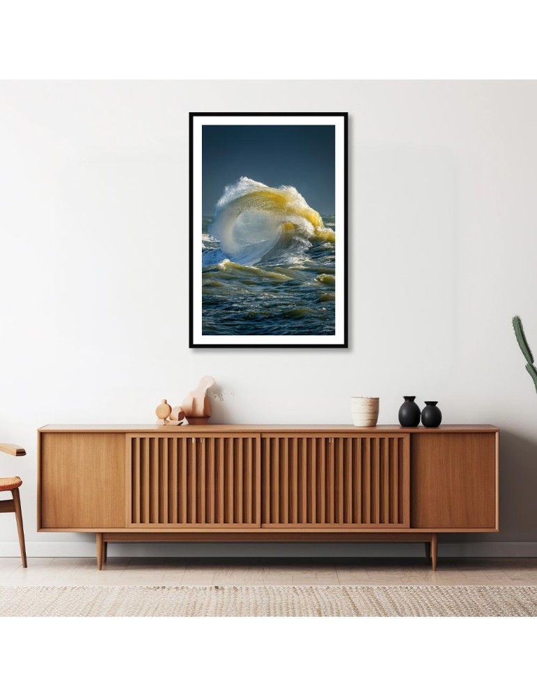 La vague d'Or - Tempête Sebastien – Mathieu Rivrin