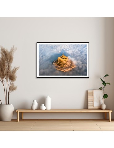 Mont-Saint-Michel - Brume au lever de soleil – Mathieu Rivrin 2