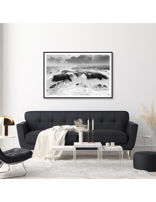 Phare des Poulains N&B 2 - Belle-Ile-en-mer – Mathieu Rivrin