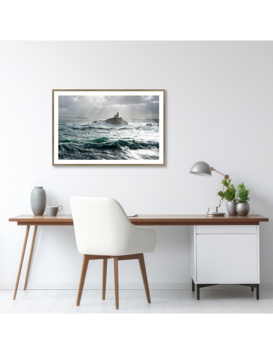 Phare de Tevennec - Tempête Ciaran – Mathieu Rivrin