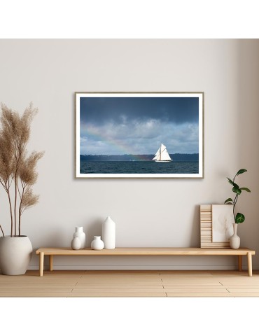 Voilier arc-en-ciel - Rade de Brest – Mathieu Rivrin 2