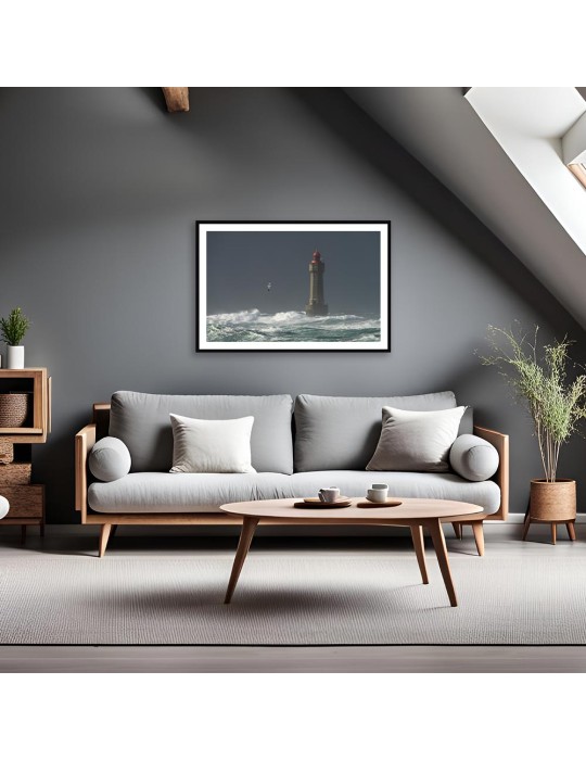 Phare de la Jument - Tempête Eunice – Mathieu Rivrin