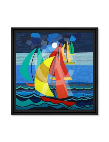 Voiliers de lune – Martine Gonnin