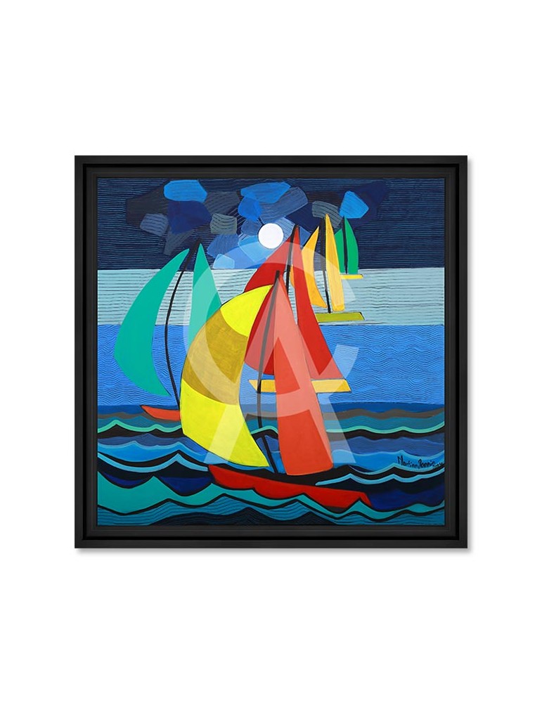 Voiliers de lune – Martine Gonnin