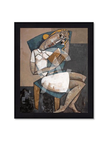 La liseuse bleue – Martine Gonnin