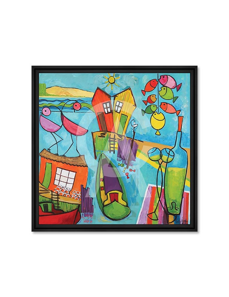 Duo à la ligne – Martine Gonnin