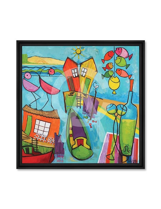 Duo à la ligne – Martine Gonnin