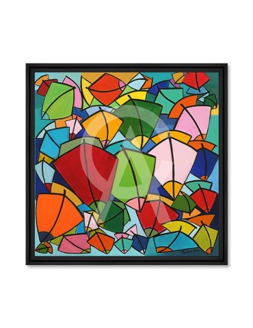 Barques Colorées – Martine Gonnin