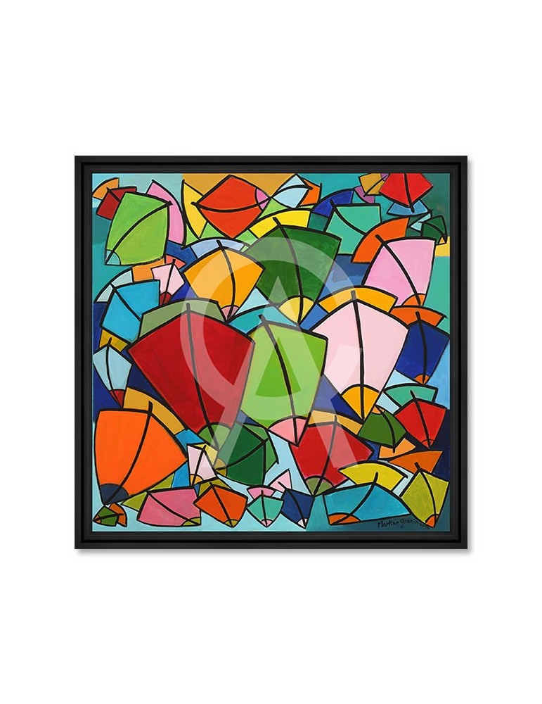 Barques Colorées – Martine Gonnin