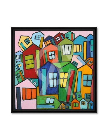 Cabanes Colorées – Martine Gonnin