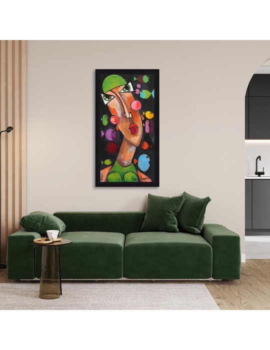 La tête dans l'aquarium – Martine Gonnin