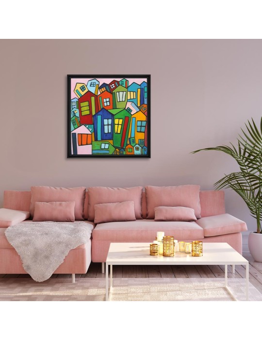 Cabanes Colorées – Martine Gonnin