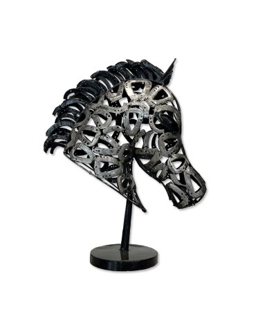 Sculpture métal – Tête de cheval - 06.518