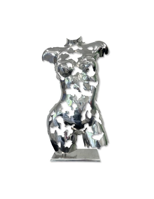 Sculpture métal – Buste aluminium - 06.522
