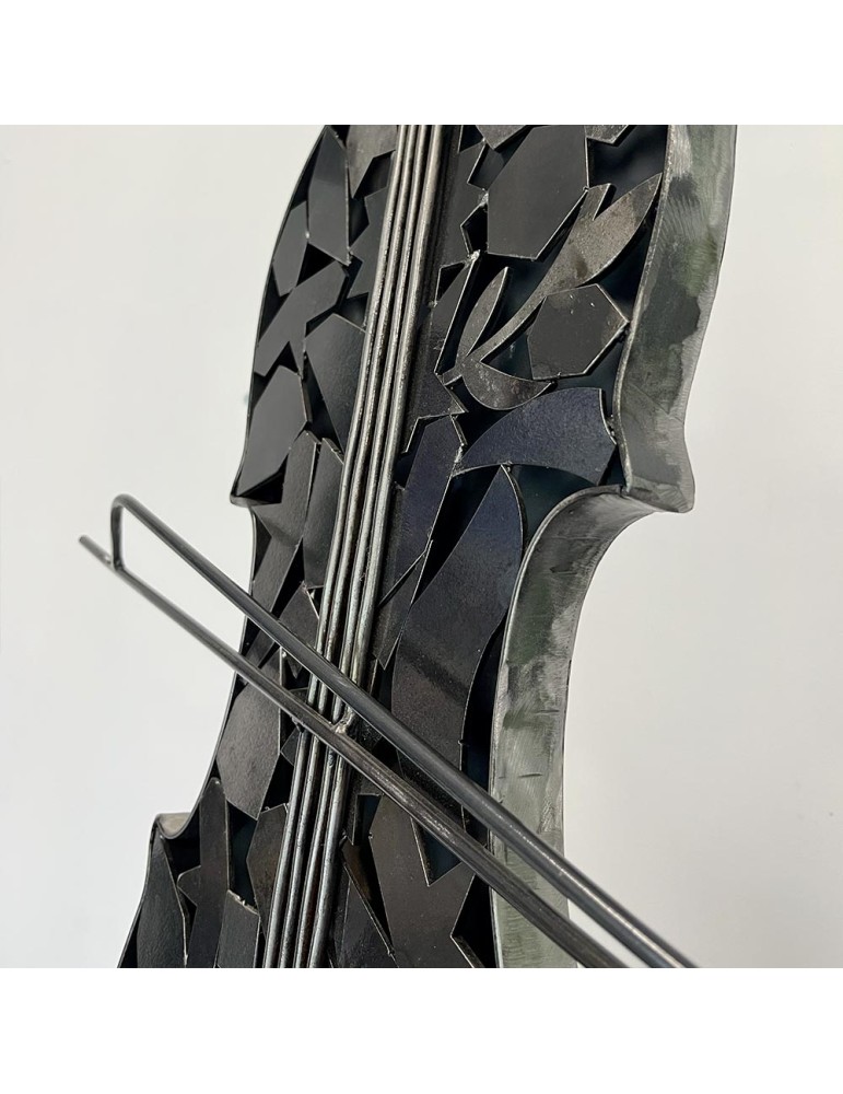 Sculpture métal – Violon - 06.521