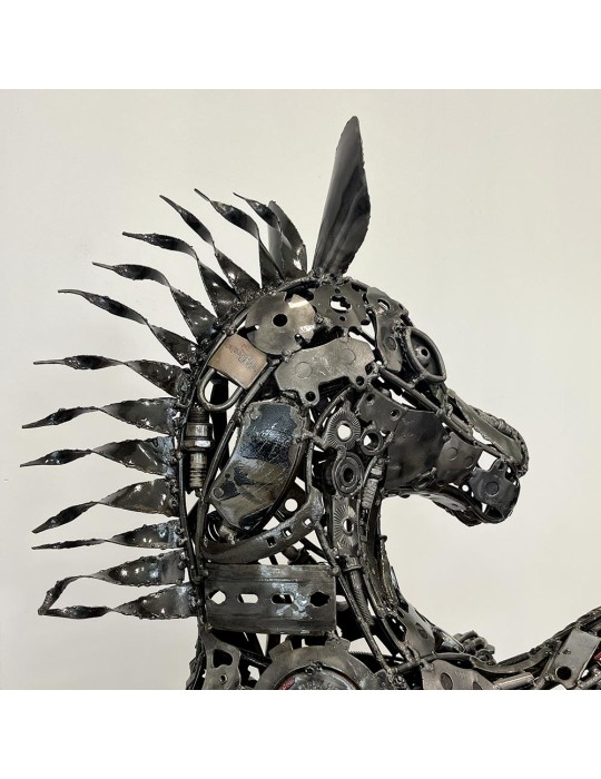Sculpture métal – Cheval - 06.524