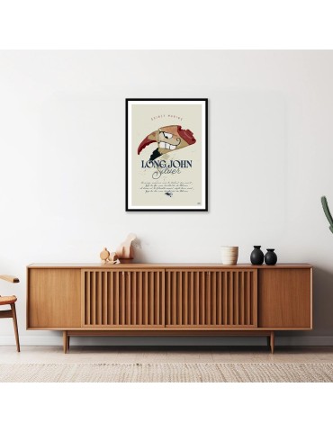 Long-John – Poster affiche – image encadrée 2