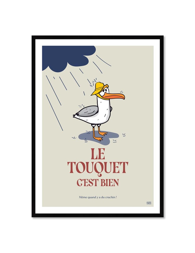 Touquet Bien – Poster affiche – image encadrée Touquet Bien – Poster affiche – image encadrée