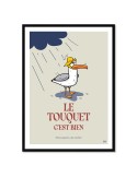 Touquet Bien – Poster affiche – image encadrée