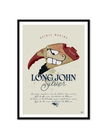 Long-John – Poster affiche – image encadrée