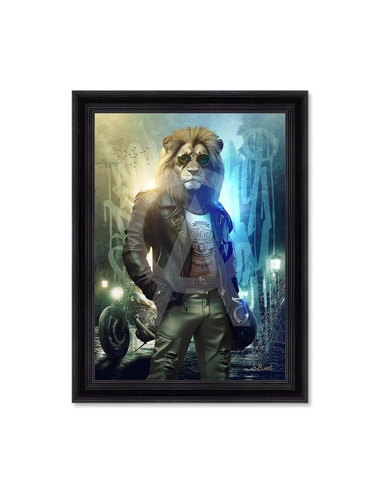 Lion Motard – Sylvain Binet Lion Motard – Sylvain Binet