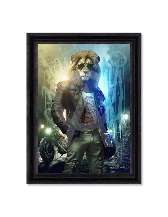 Lion Motard – Sylvain Binet Lion Motard – Sylvain Binet