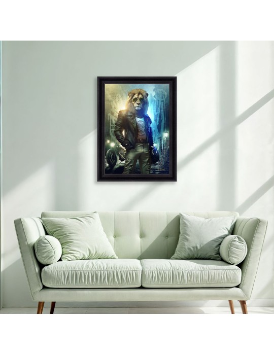 Lion Motard – Sylvain Binet