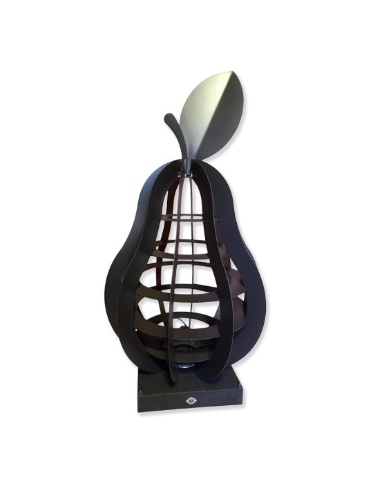 Sculpture métal avec LED - Poire Sculpture métal avec LED - Poire
