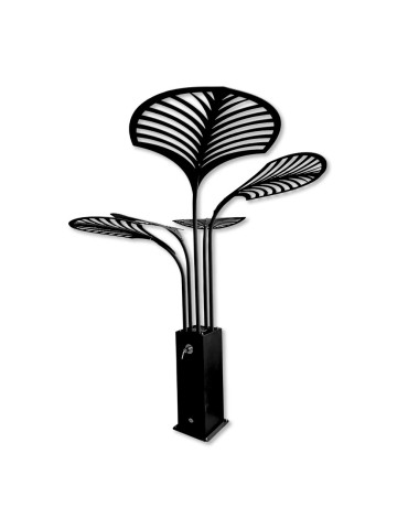 Sculpture métal avec LED - Lombrela Mitigeur