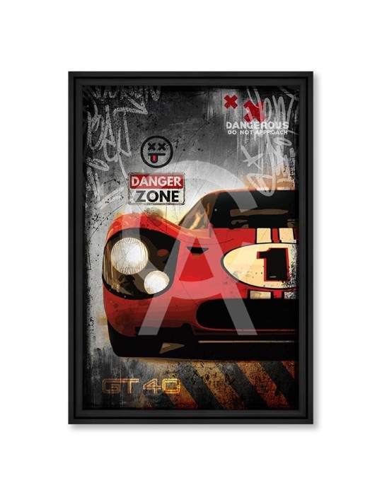 Red GT40 - Rubix Red GT40 - Rubix