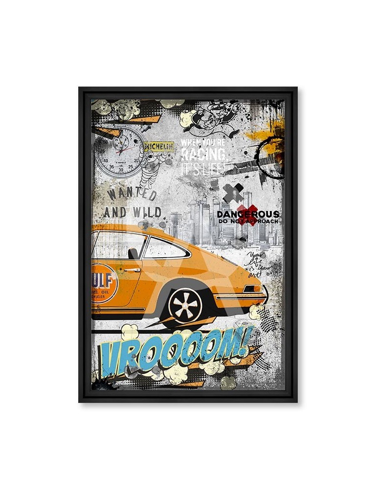 Porsche Orange Vroomm - Rubix Porsche Orange Vroomm - Rubix