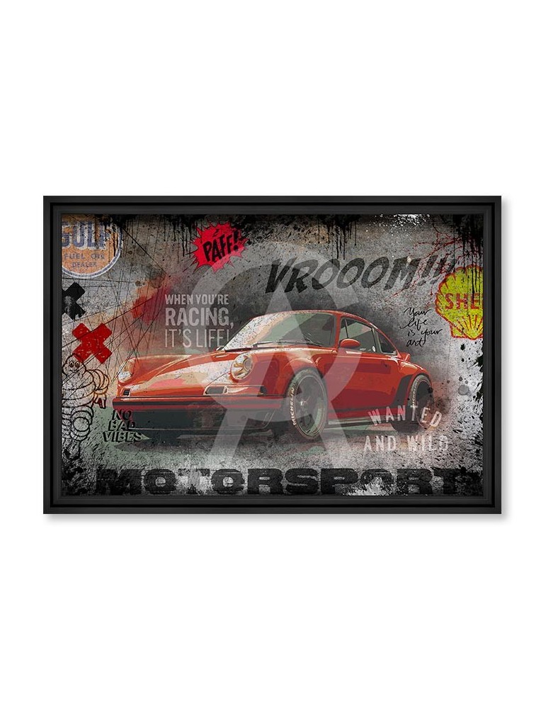 Porsche Red Paff - Rubix Porsche Red Paff - Rubix