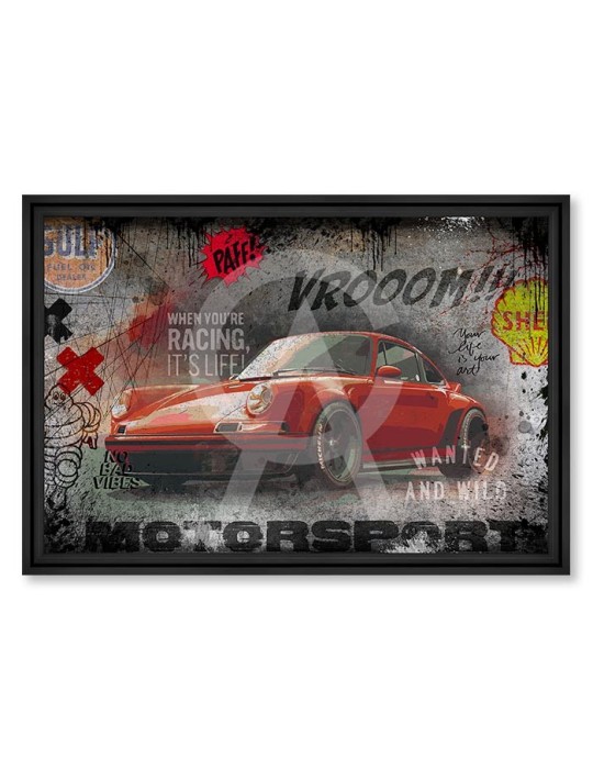 Porsche Red Paff - Rubix Porsche Red Paff - Rubix