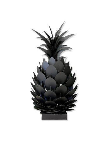 Sculpture métal avec LED - Ananas