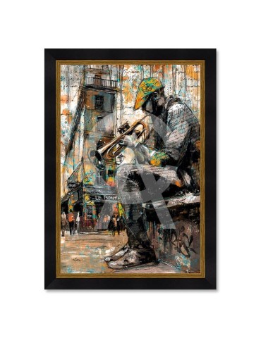 Le trompettiste à Paris - Romaric