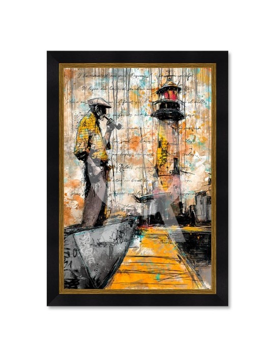 Le vieux pêcheur et le phare - Romaric Le vieux pêcheur et le phare - Romaric