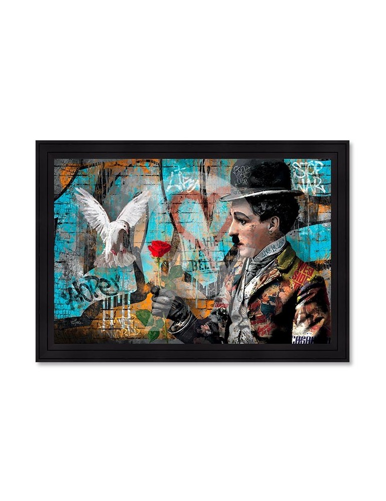 Charlie Chaplin et la Colombe - Romaric Charlie Chaplin et la Colombe - Romaric