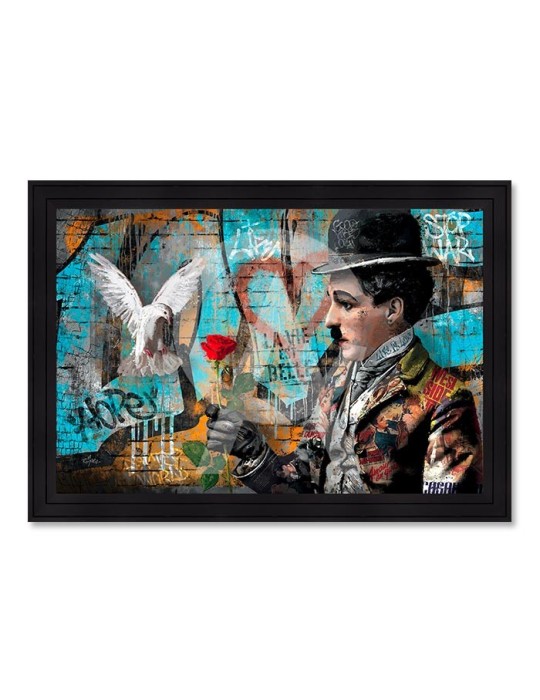Charlie Chaplin et la Colombe - Romaric Charlie Chaplin et la Colombe - Romaric