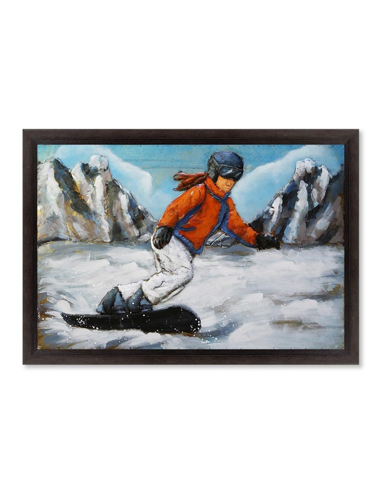 Plaque métal 3D - 15.103