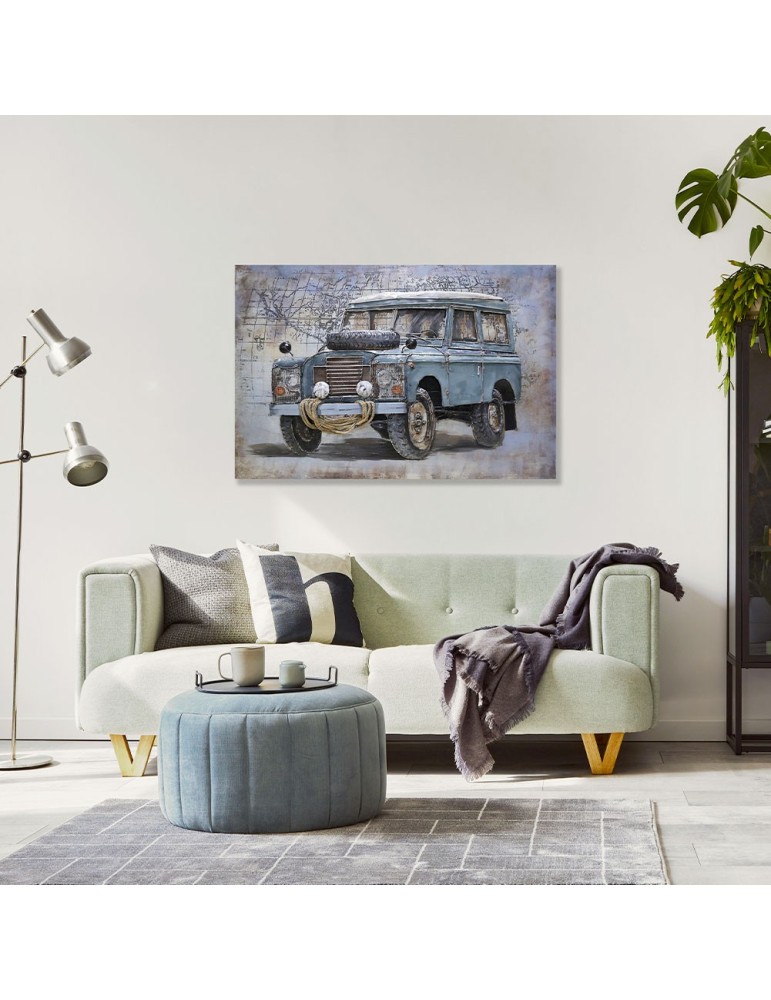 Plaque métal 3D - 15.100