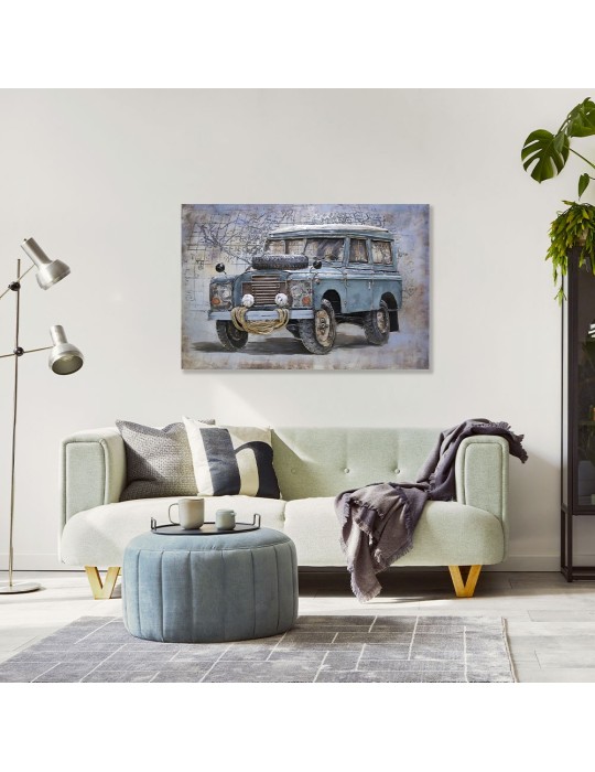 Plaque métal 3D - 15.100