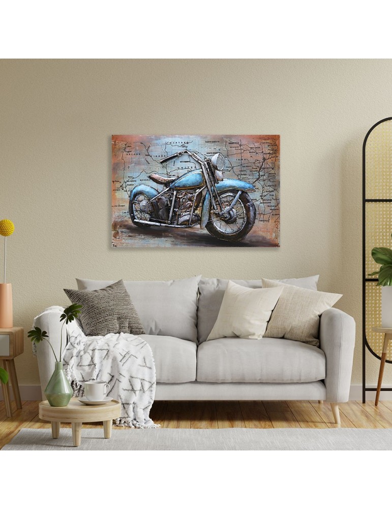 Plaque métal 3D - 15.105