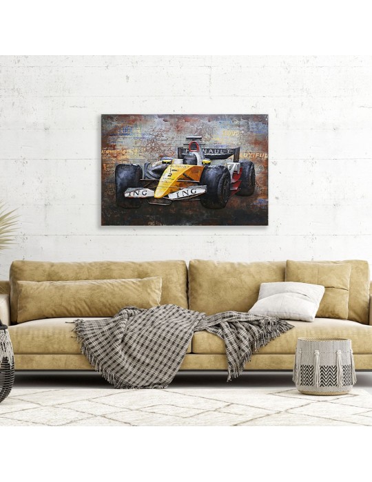 Plaque métal 3D - 15.111