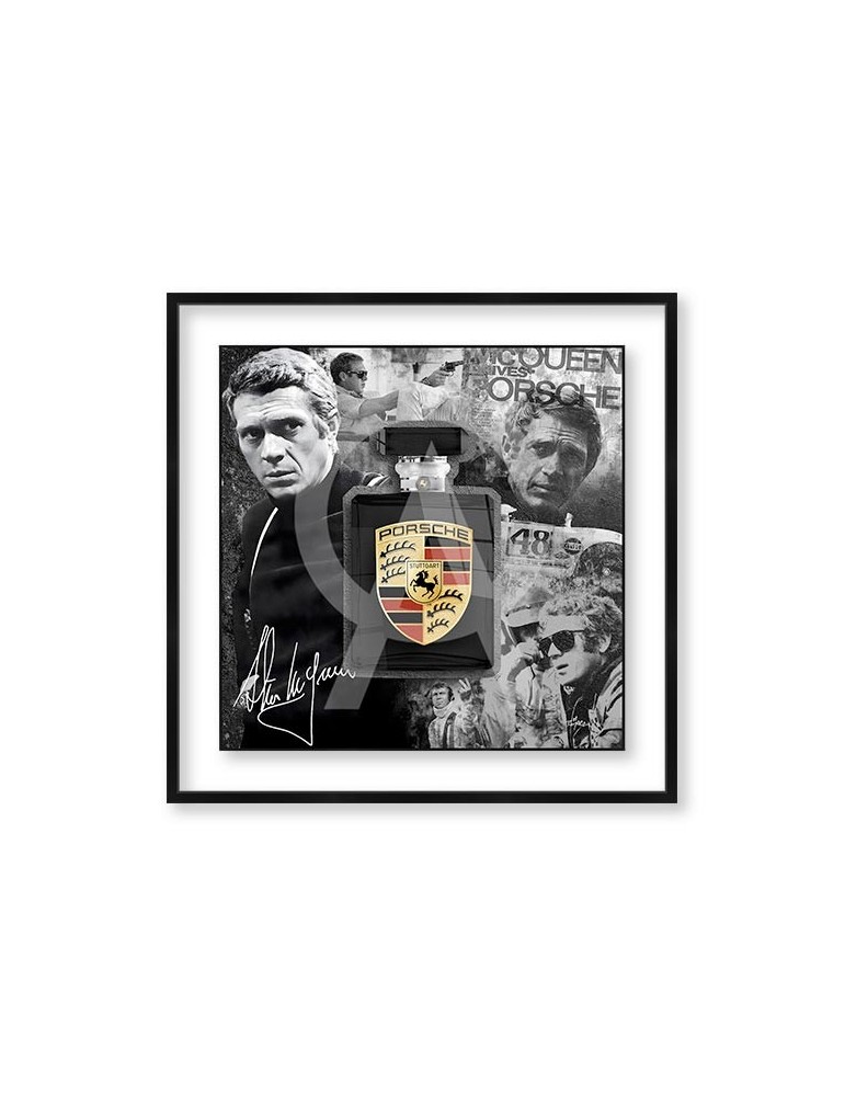 Edition Limitée - Romaric - Bouteille Porsche Steve Mc Queen 3D Edition Limitée - Romaric - Bouteille Porsche Steve Mc Queen 3D