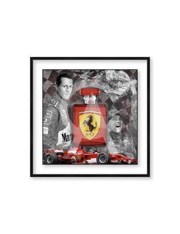 Edition Limitée - Romaric - Bouteille Ferrari Schumarcher 3D