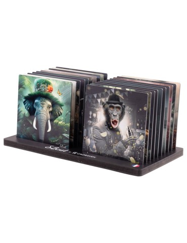 Présentoir Sylvain Binet - 20x20 cm