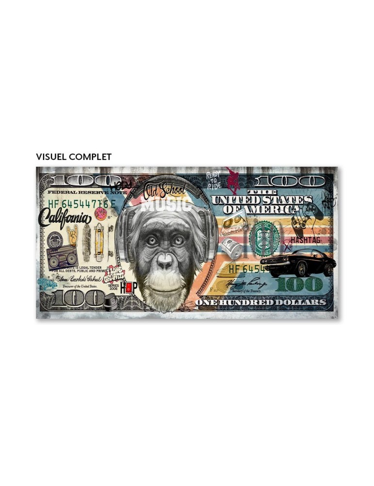 Baril Monkey Old School Music - Rubix